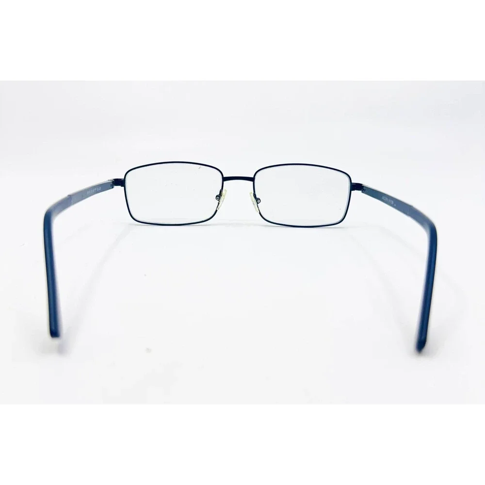 Modern Writer Eyeglasses Frames Mens Black Rectangle 50-18-135